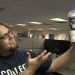 Intern Jason savors his Slurpee victory